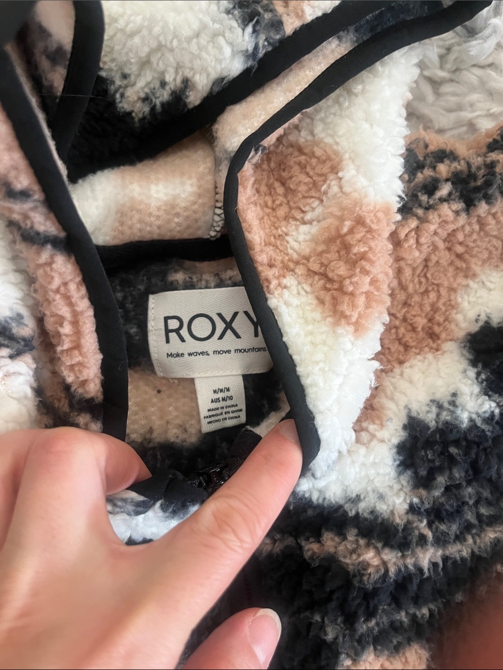 Roxy super soft fleece zip up - Picture 4 of 4